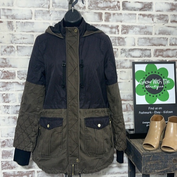 Express color blocked jacket S - Picture 1 of 8